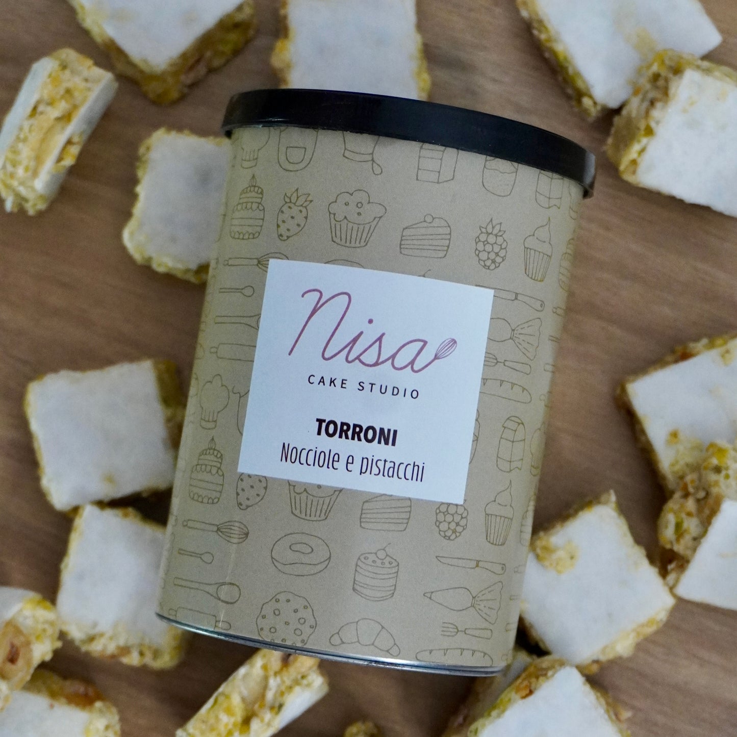 Torrone morbido nocciole e pistacchi