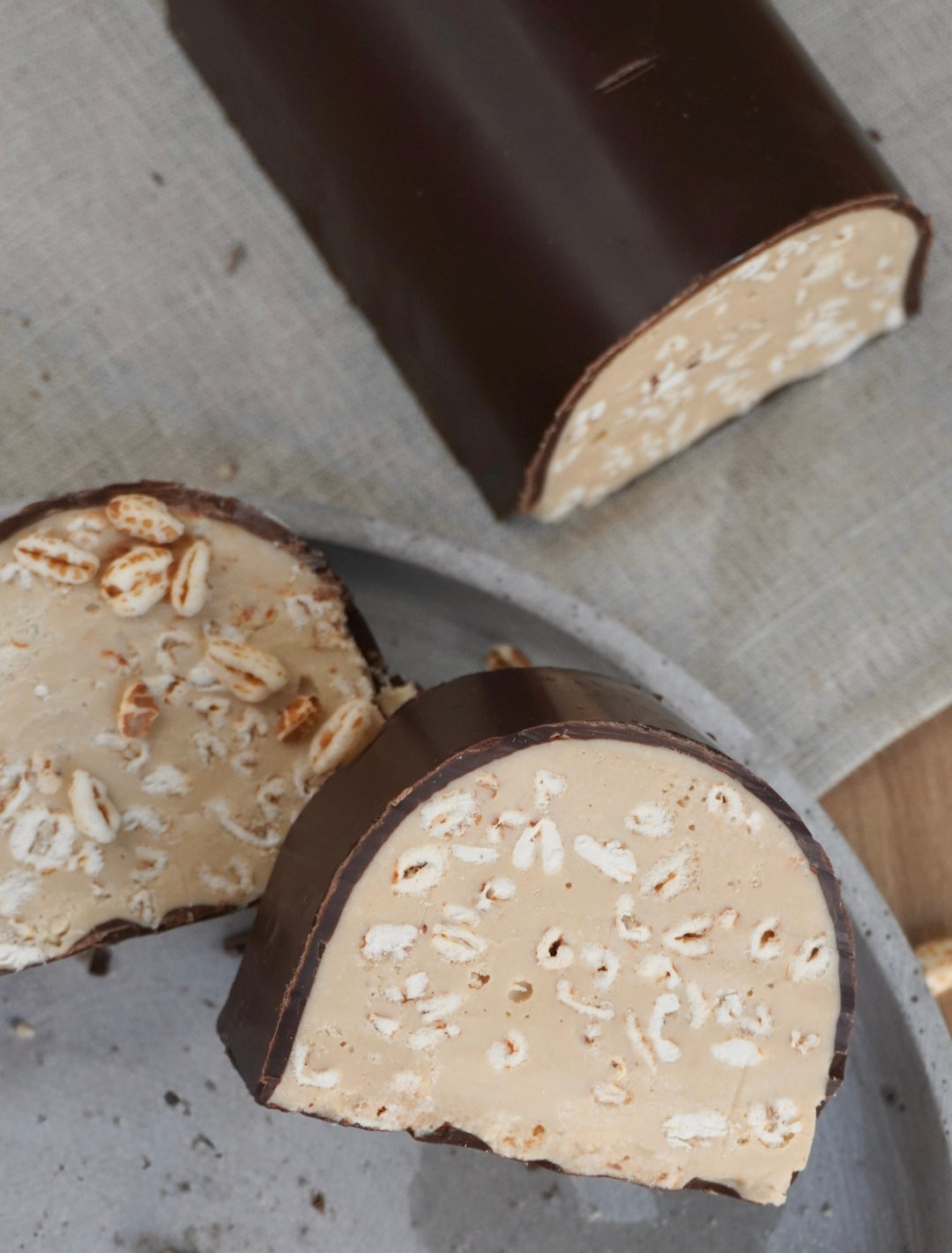 Torrone al latte e farro