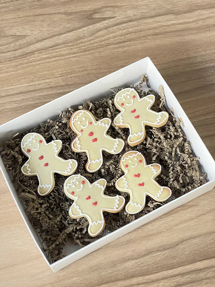 Santa’s cookie box 🎅 - 6 biscotti Omino zenzy 🍪