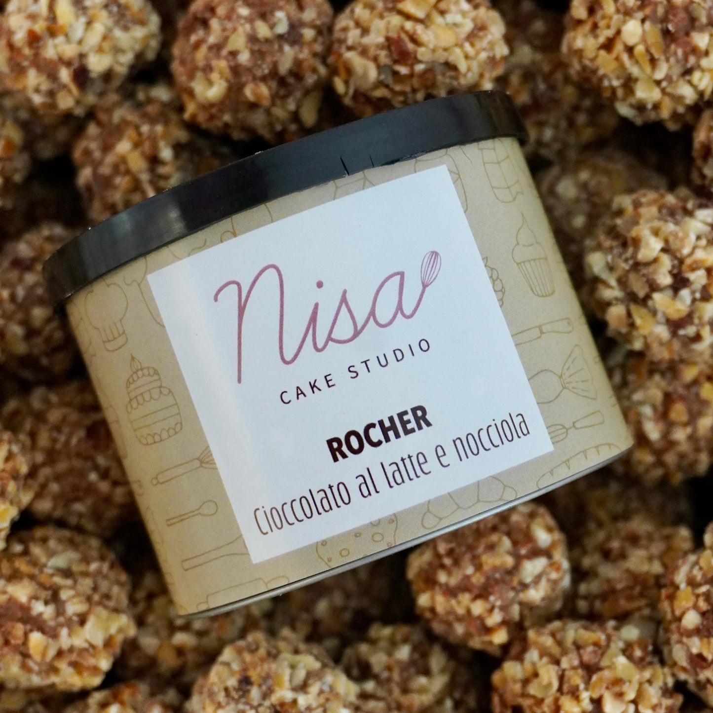 Rocher cioccolato al latte e nocciole