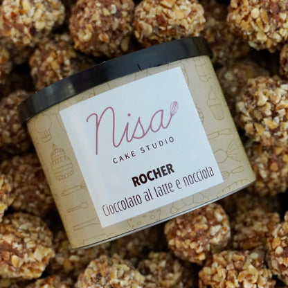 Rocher cioccolato al latte e nocciole