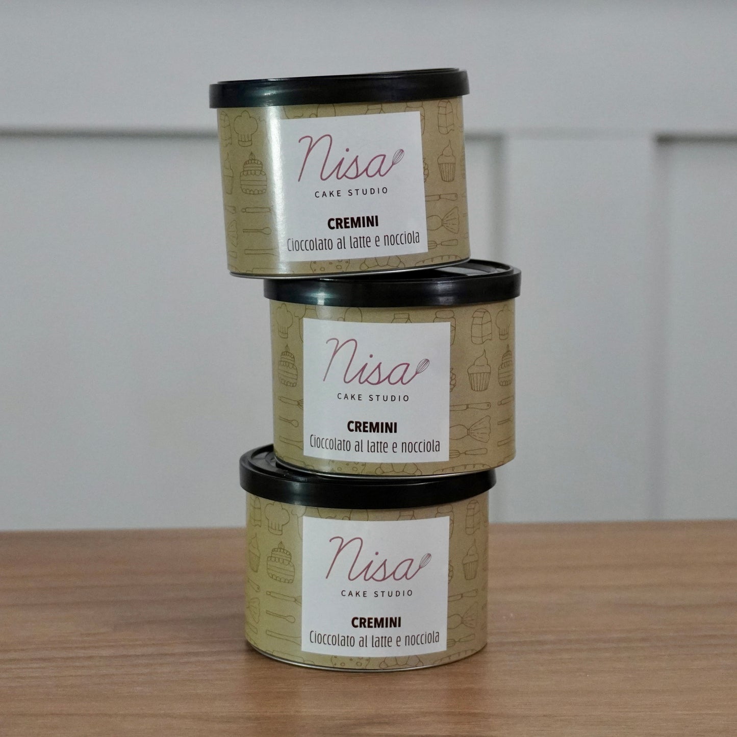 Cremini di cioccolato al latte e nocciola