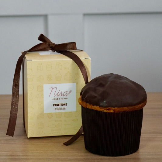 Panettoncino cioccolato fondente e arancia