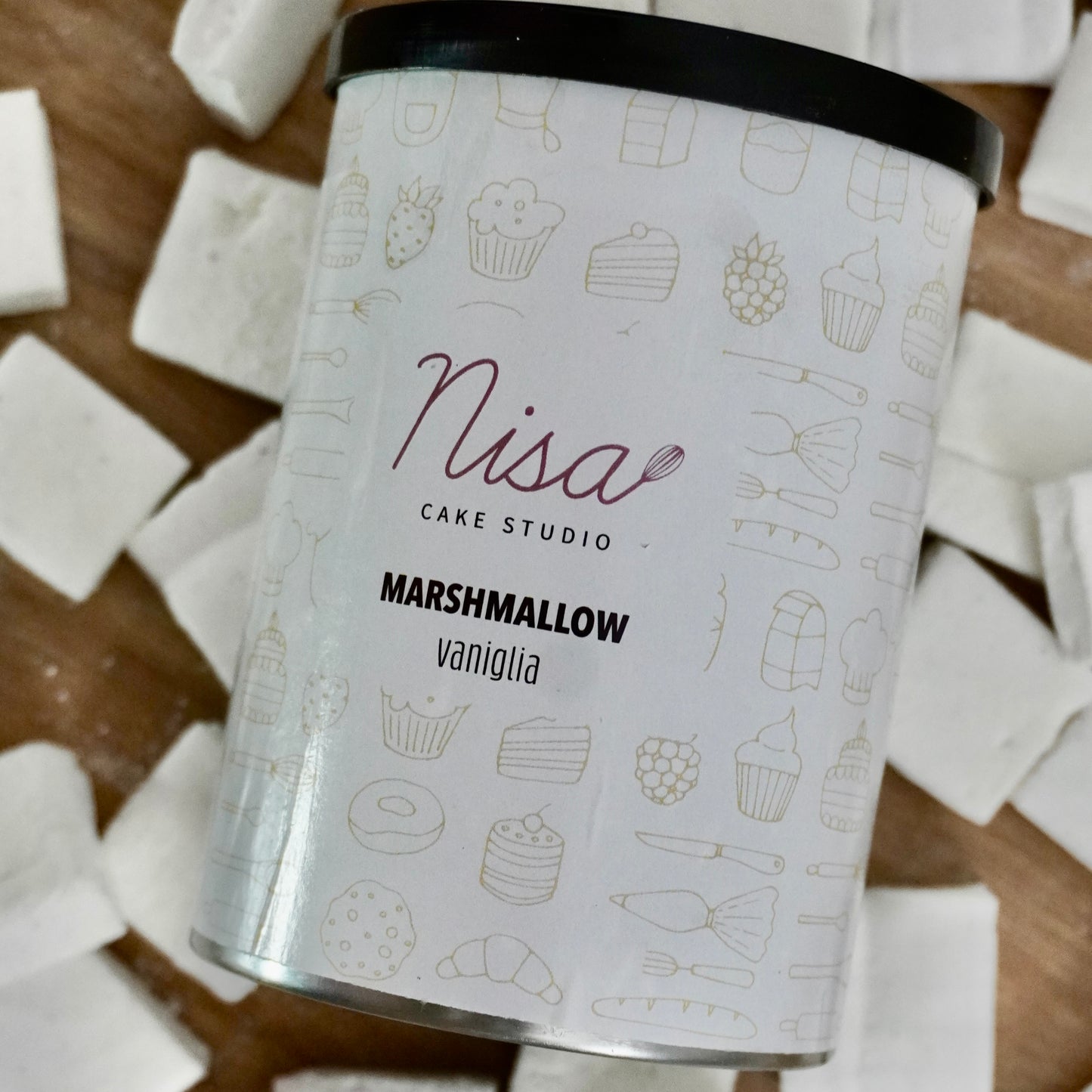 Marshmallow alla vaniglia