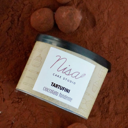 Tartufini al cioccolato fondente