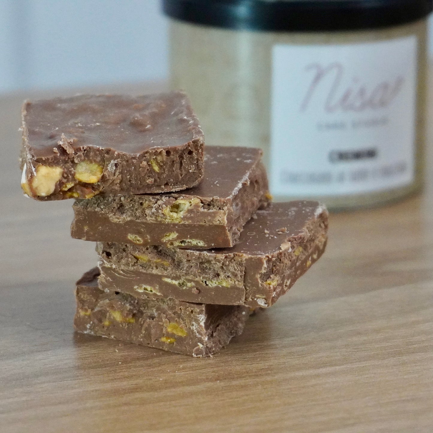 Cremini di cioccolato al latte e nocciola