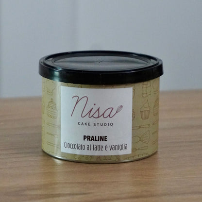 Praline di cioccolato al latte ripiene alla vaniglia