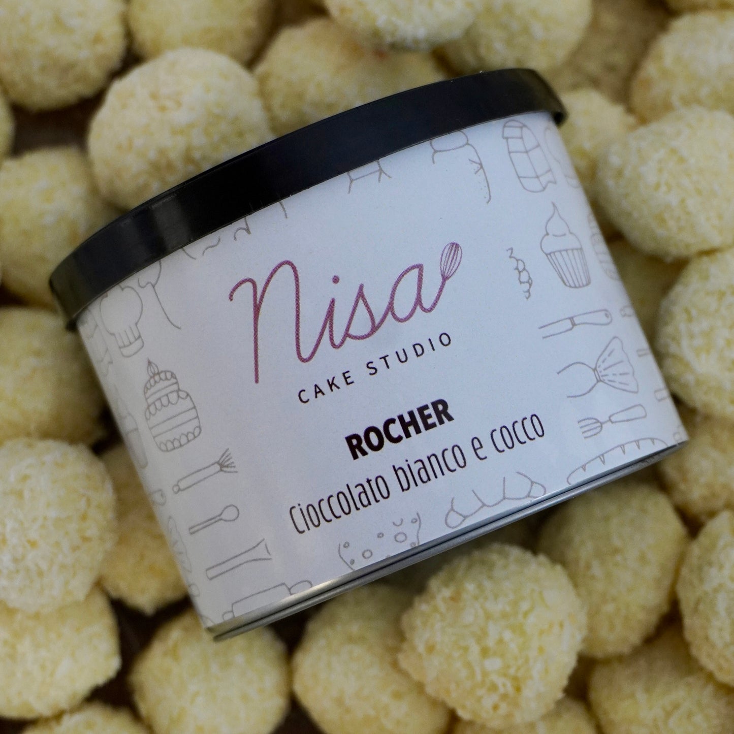 Rocher cioccolato bianco e cocco