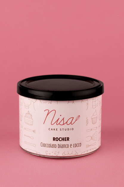 Rocher cioccolato bianco e cocco