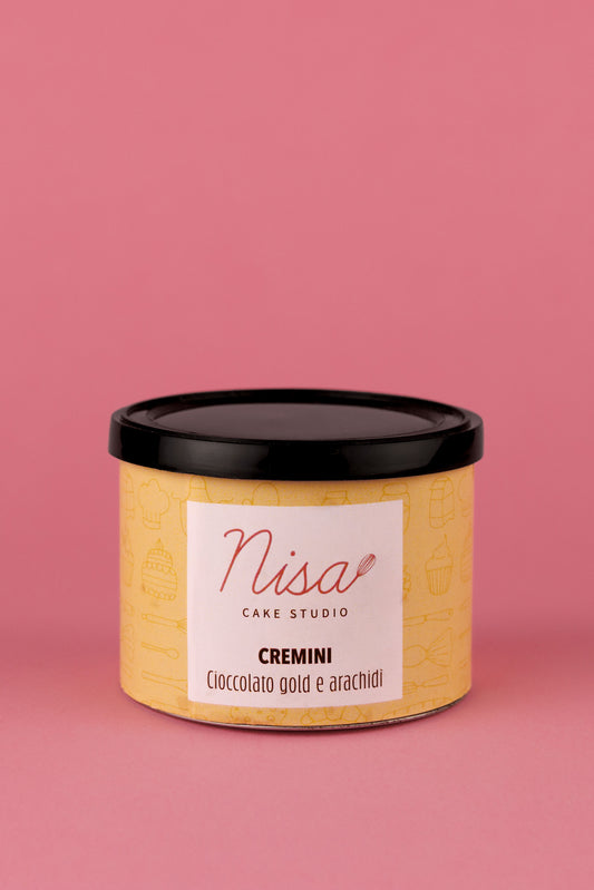 Cremini cioccolato gold e arachidi