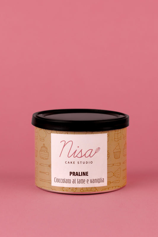 Praline di cioccolato al latte ripiene alla vaniglia